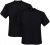 Adamo Marlon Comfort fit 2-pack T-shirt Black - T-paidat - Isot T-paidat 2XL – 14XL