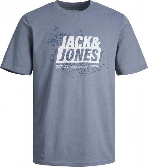 Jack & Jones JCOMAP SUMMER LOGO Flint Stone - T-paidat - Isot T-paidat 2XL – 14XL