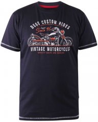 D555 CHESHUNT Vintage Motorcycle T-Shirt