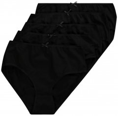 Ulla Popken 710201 Alushousut 5 kpl Musta