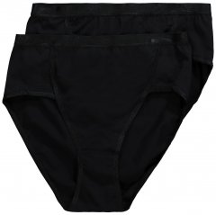 Ulla Popken 711214 Alushousut 2 kpl Musta