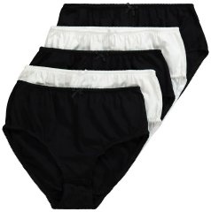 Ulla Popken 712890 Alushousut 5 kpl Monivärinen
