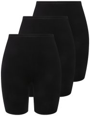 Ulla Popken 716595 Bokserialushousut 3 kpl Musta