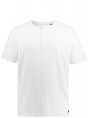 JP1880 726695 Henley-paita Valkoinen