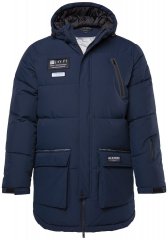 JP1880 748520 Parka vettä ja tuulta hylkivä Tummansininen