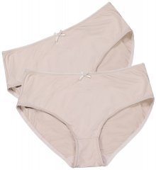 Ulla Popken 781658 Alushousut 2 kpl Beige
