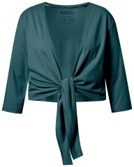 Ulla Popken 794514 Solmittava trikoobolero Petrooli