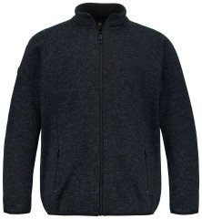 Jay-Pi 802394 Neulefleecetakki Tummansininen