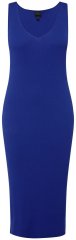 Ulla Popken 817591 Neulemekko V-aukolla Sininen