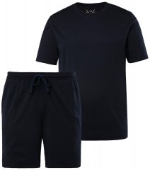 JP1880 829513 Pyjama lyhyt malli bellyfit Tummansininen