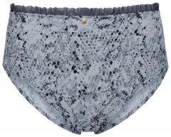 Ulla Popken 835633 Eläinkuvioiset alushousut Antrasiitti
