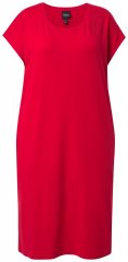 Ulla Popken 839896 Jerseymekko strassikoristeilla Roosa