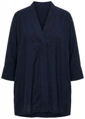 Ulla Popken 840210 Neuletakki Tummansininen