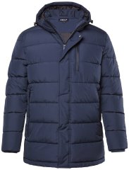 Men+ 426 Parka hupulla Tummansininen