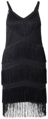 Ulla Popken 845152 Hihaton mekko Musta