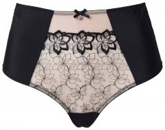 Ulla Popken 845347 Kukkakuvioiset string-alushousut Vanha roosa