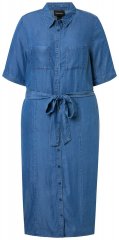 Ulla Popken 848491 Paitamekko Denimsininen