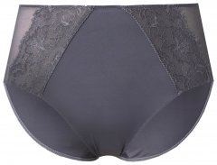 Ulla Popken 848693 Alushousut pitsillä Antrasiitti