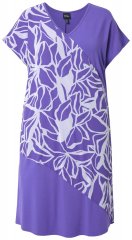 Ulla Popken 849033 Kuviollinen sifonkimekko Liila