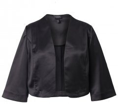 Ulla Popken 849457 Bolero Musta