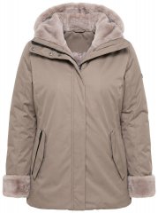 Ulla Popken 850509 Tekoturkistakki Taupe