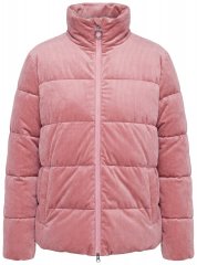 Ulla Popken 851819 Vakosamettitakki Vanha roosa