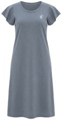 Ulla Popken 852218 Lyhythihainen midimekko Harmaa