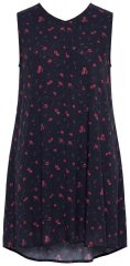 Ulla Popken 852824 Kukkakuvioinen mekko Musta