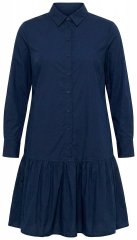 Ulla Popken 853457 Pitkähihainen mekko Tummansininen