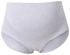Ulla Popken 853611 Äitiysalushousut Harmaa melange