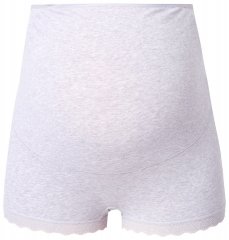 Ulla Popken 853631 Äitiysalushousut pitsillä Harmaa melange