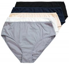 Ulla Popken 853698 Alushousut pitsillä 5 kpl Musta