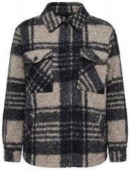 Ulla Popken 853709 Teddytakki Beige