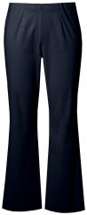 Ulla Popken 854910 Lämpimät stretch-housut joustovyötäröllä Tummansininen