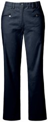 Ulla Popken 854987 Lämpimät stretch-housut mukavuusvyötäröllä Tummansininen