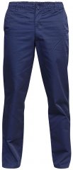 D555 Basilio Pants with elasticated waist Navy