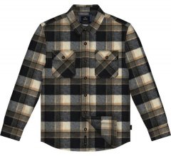 Double Outfitters GS-5233 Flanellipaita Tummansininen/Beige