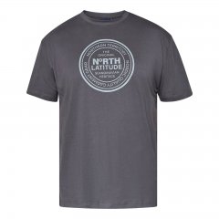 North Latitude T-Shirt Harmaa/Charcoal
