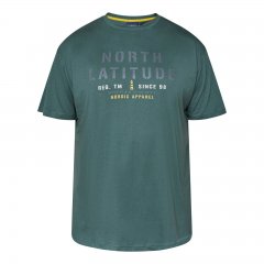 North Latitude T-Shirt Vihreä/Khaki