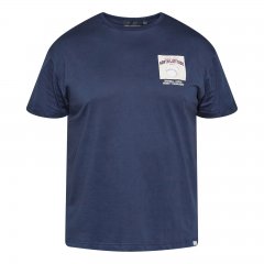 North Latitude T-Shirt With Print Tummansininen
