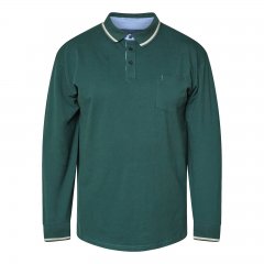 North Latitude Superflex Polo LS Vihreä/Khaki