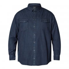 North Latitude Denim Shirt LS Sininen