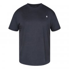 North Latitude T-Shirt With Back Print Musta