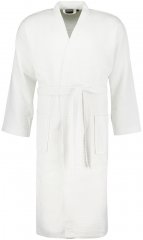 Adamo Jadon Waffelpiqué Bathrobe White