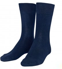 Adamo Aaron Soft-socks Navy 3-pack