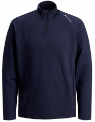 Jack & Jones Running Half Zip Sweat Navy