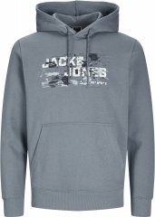 Jack & Jones JCOOUTDOOR Hoodie Flint Blue