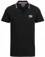 Jack & Jones JORTREVOR Polo Shirt Black