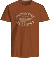 Jack & Jones Freddy Crew Neck T-Shirt Bombay Brown