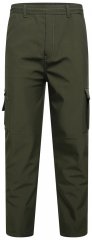 Kam Jeans 245 Softshell-housut joustavalla vyötäröllä khaki